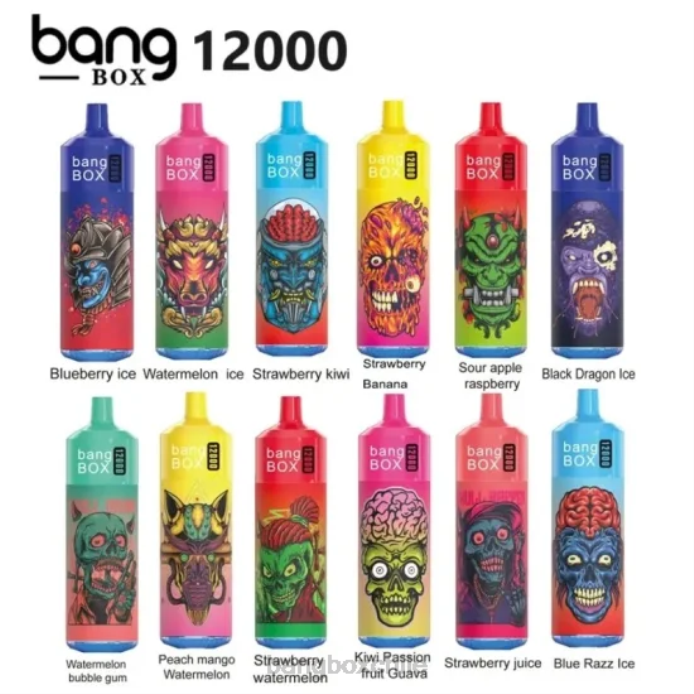 Bang Box Chile - 800037 Bang Box Luz rgb de 12000 bocanadas desechable