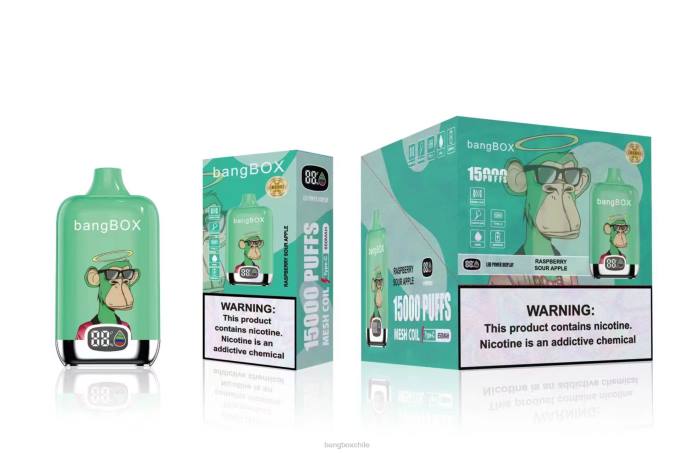 Bang Box Precio - 800042 Bang Box 15000 bocanadas manzana agria de frambuesa