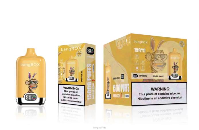 Bang Box Precio - 800048 Bang Box 15000 bocanadas mango en hielo