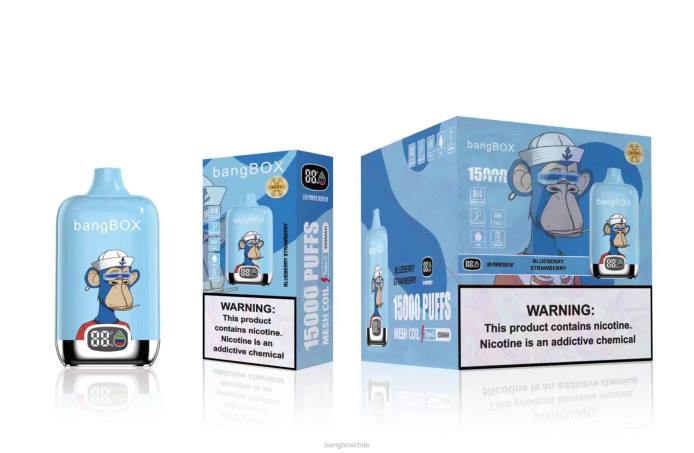 Bang Box Vape - 800038 Bang Box 15000 bocanadas fresa arándano