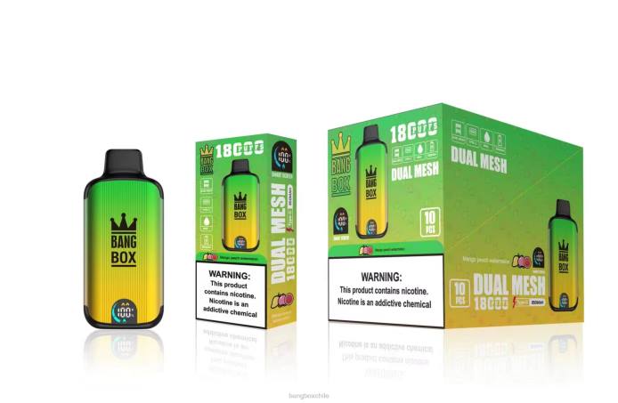 Bang Box 18000 - 800089 Bang Box 18000 bocanadas sandia mango durazno