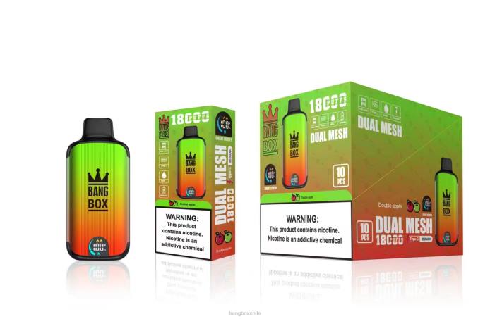 Bang Box 18000 - 800093 Bang Box 18000 bocanadas manzana doble
