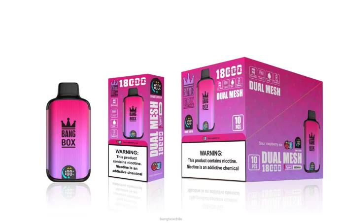 Bang Box 18000 Precio - 800098 Bang Box 18000 bocanadas hielo de frambuesa agria