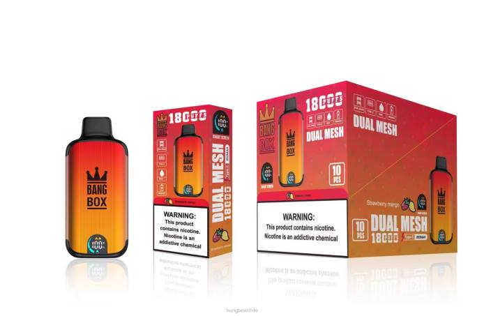Bang Box Precio - 800099 Bang Box 18000 bocanadas mango fresa