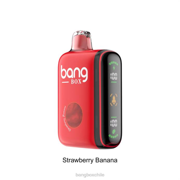 Bang Box Chile - 800025 Bang Box Pantalla de potencia inteligente de 9000-18000 inhalaciones plátano fresa