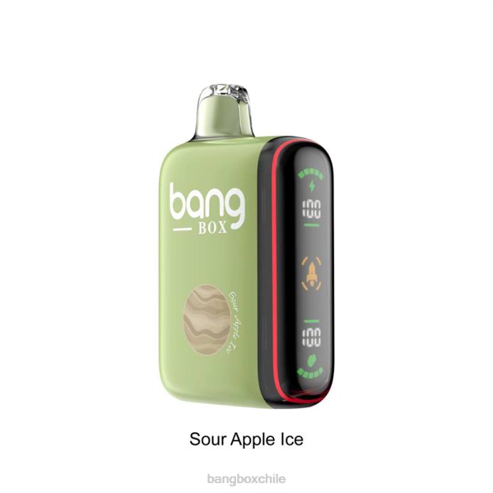 Bang Box Chile - 800028 Bang Box Pantalla de potencia inteligente de 9000-18000 inhalaciones hielo de manzana agria
