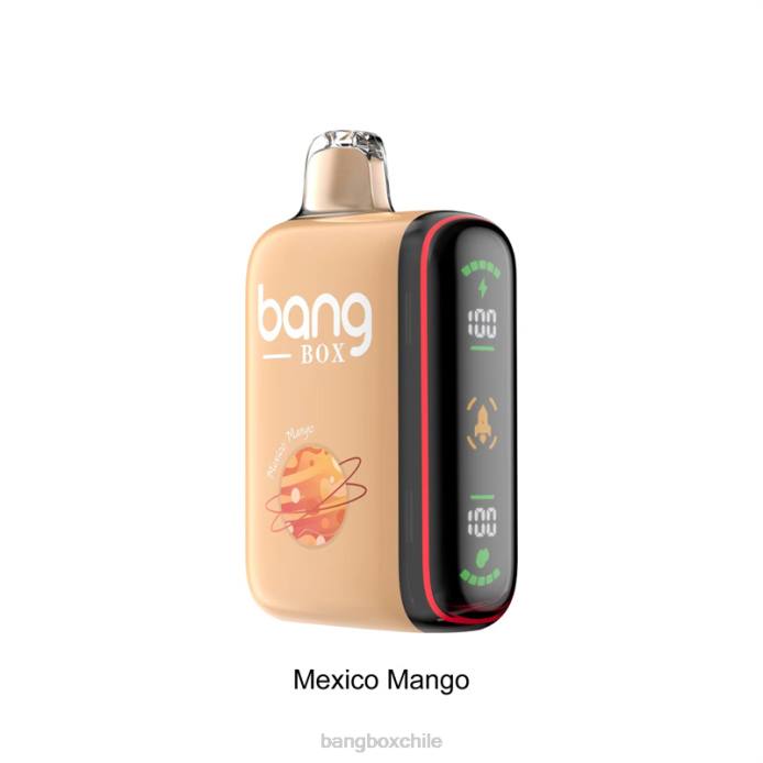 Bang Box Chile - 800031 Bang Box Pantalla de potencia inteligente de 9000-18000 inhalaciones mango mexicano