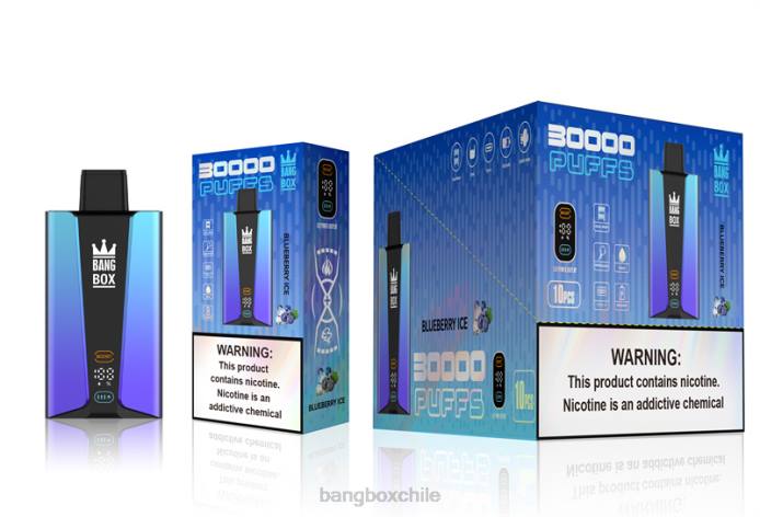 Bang Box Chile - 800079 Bang Box Pantalla inteligente de 30000 inhalaciones hielo de arándanos