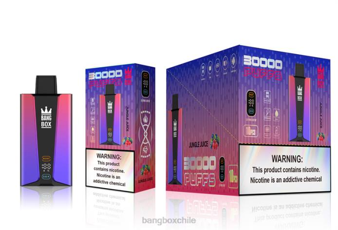 Bang Box Precio - 800078 Bang Box Pantalla inteligente de 30000 inhalaciones jugo de la selva