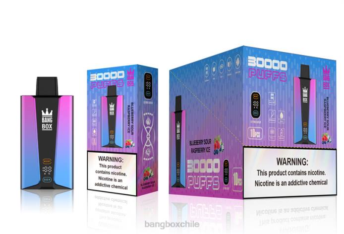 Bang Box Precio - 800081 Bang Box Pantalla inteligente de 30000 inhalaciones arándano frambuesa agria hielo