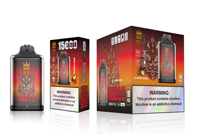 Bang Box Vape - 8000101 Bang Box s1-15000 bocanadas mango fresa