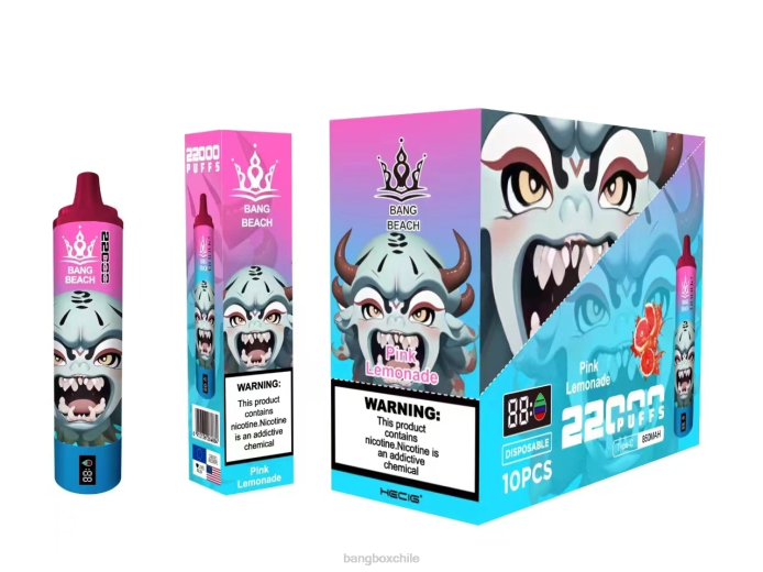 Bang Box Precio - 800015 Bang Beach Pantalla inteligente de 22000 inhalaciones. limonada rosa