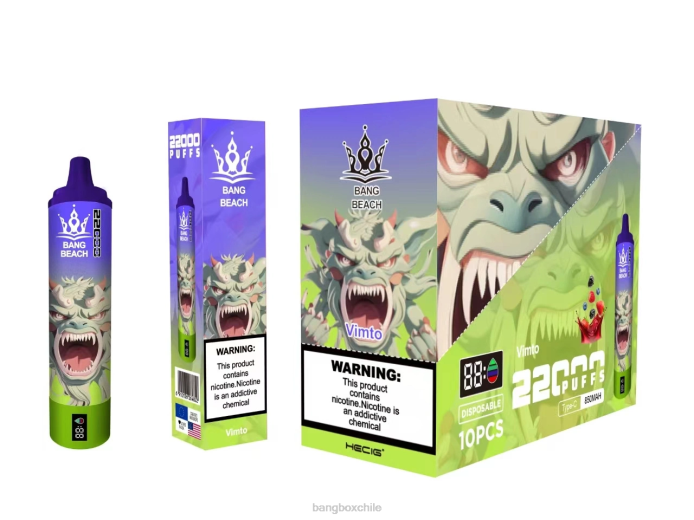 Bang Box Precio - 800018 Bang Beach Pantalla inteligente de 22000 inhalaciones. vimto